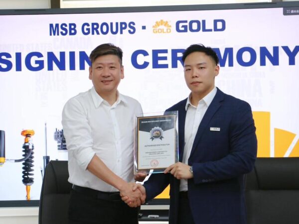 MSB Global Group Berhad Secures 10-Year GOLD Shock Absorbers Distributorship