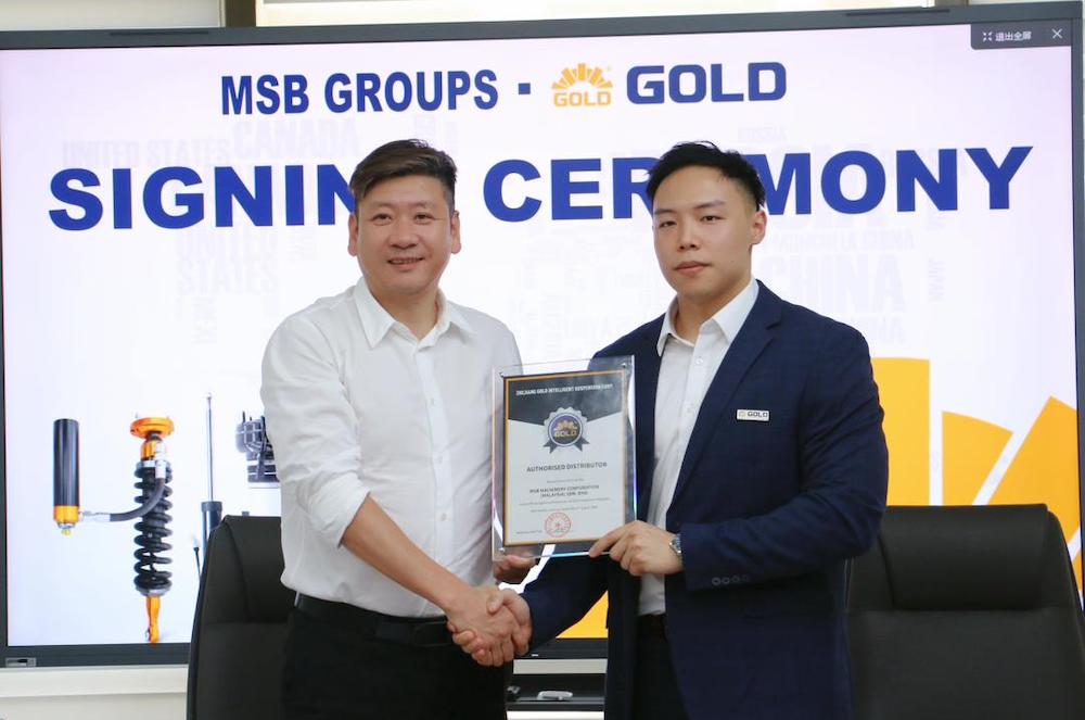 MSB Global Group Berhad Secures 10-Year GOLD Shock Absorbers Distributorship