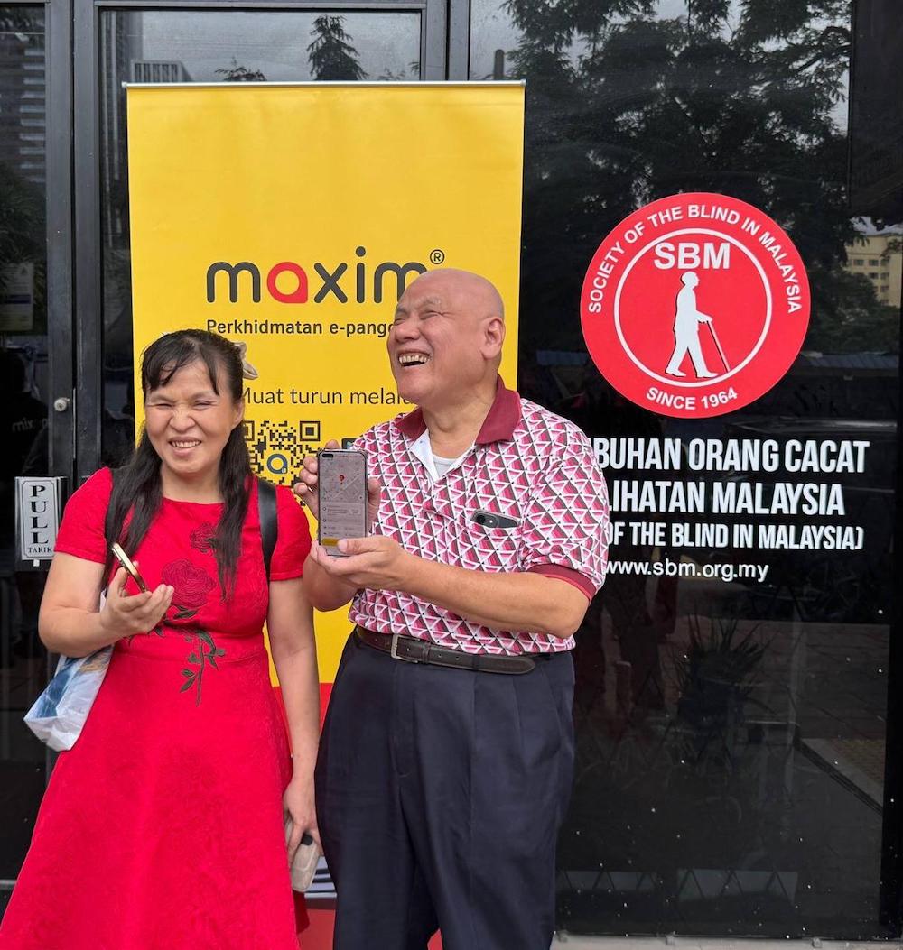 Maxim Malaysia X Society of the Blind Malaysia