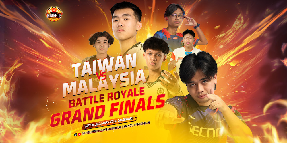 Malaysia vs Taiwan Free Fire Honor Elite 2025