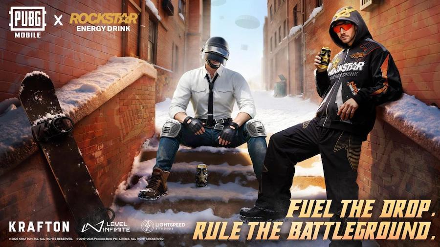 PUBG MOBILE x Rockstar Energy