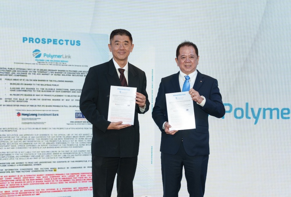 Polymer Link Holdings Berhad Sets to Raise RM24.3 Million