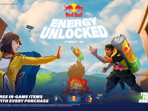 Red Bull Joins Forces with Free Fire to Energize Players