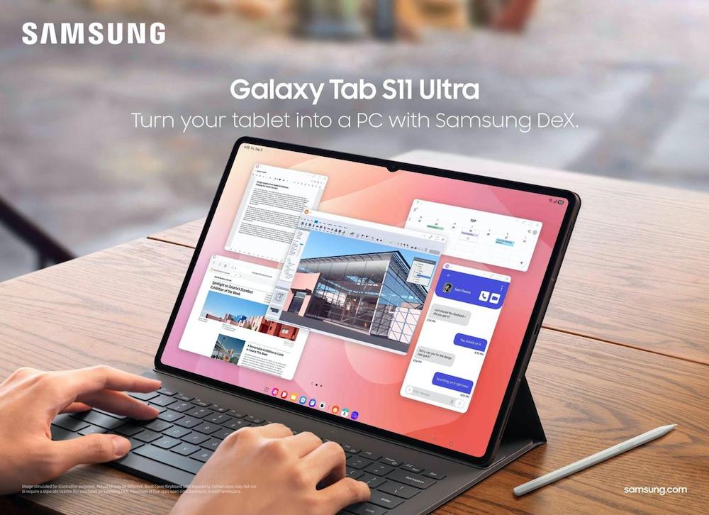 The Galaxy Tab S11 Series Redefines Portable Productivity