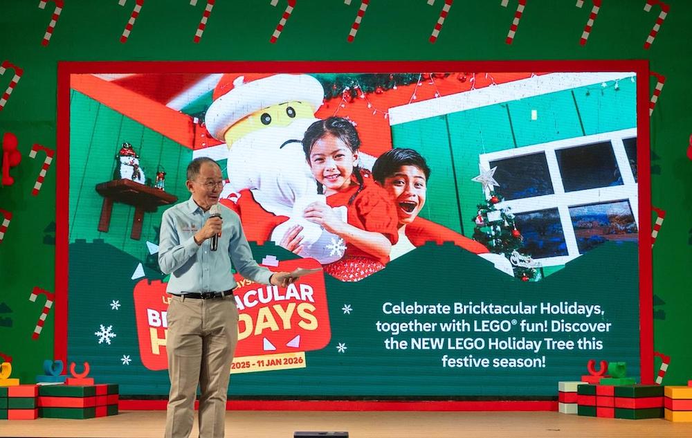 Cs Lim, Vice President of LEGOLAND Malaysia Resort Brick-tacular Holidays 2025 Cs Lim, Vice President of LEGOLAND Malaysia Resort Brick-tacular Holidays 2025