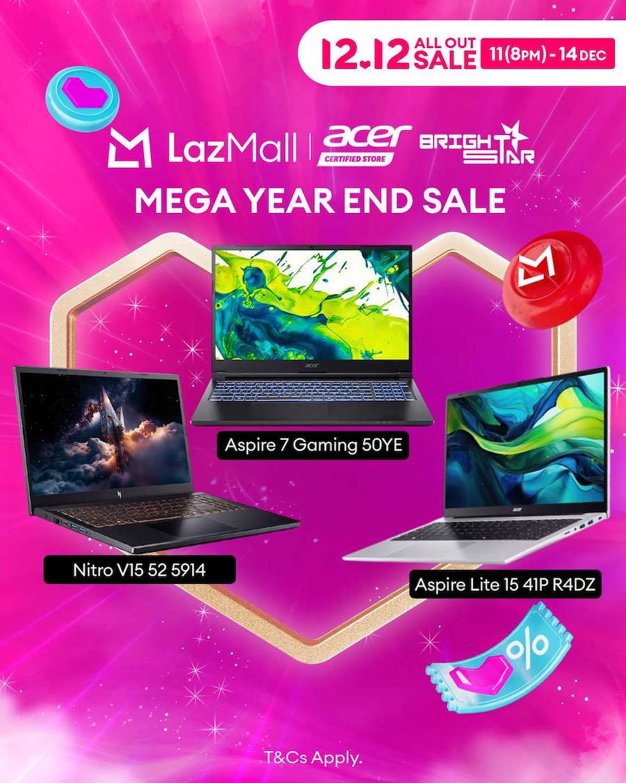 Lazada’s 12.12 Gaming Haul