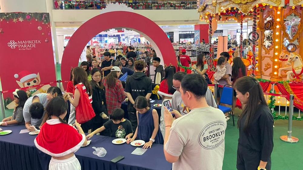 cookie workshop in Mahkota Parade