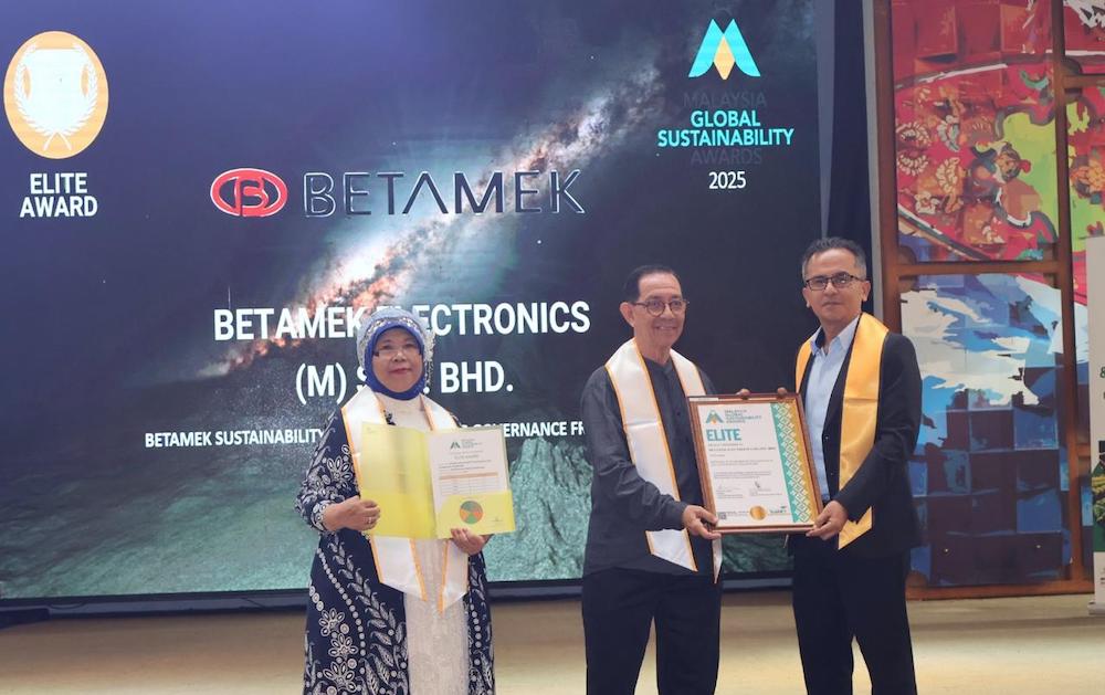 Betamek Receives Malaysia Global Sustainability Award 2025