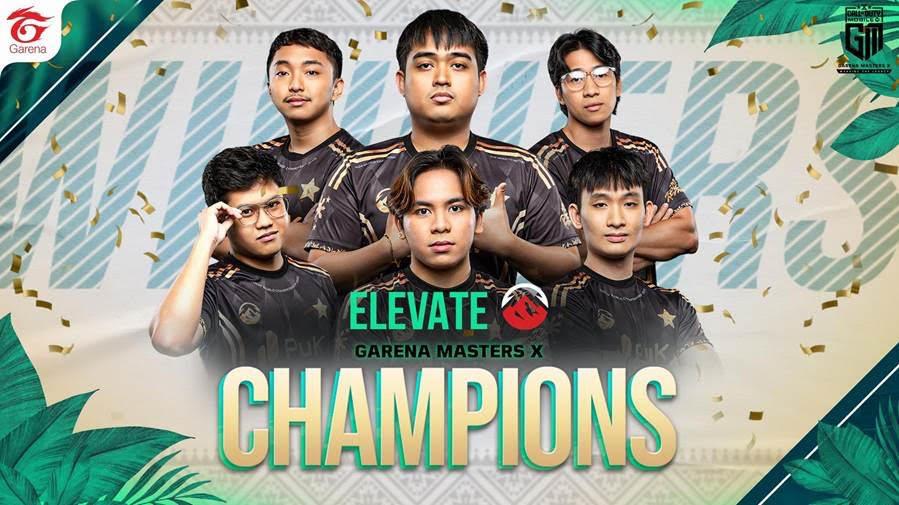 Elevate Secures Dominant Victory at Garena Masters X