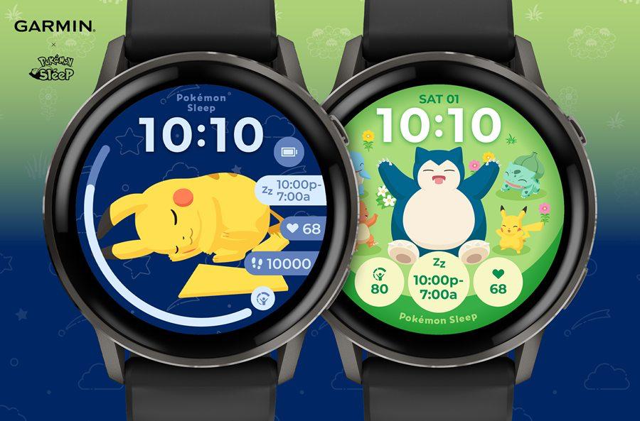 Garmin Launches Pokémon Sleep Watch Faces