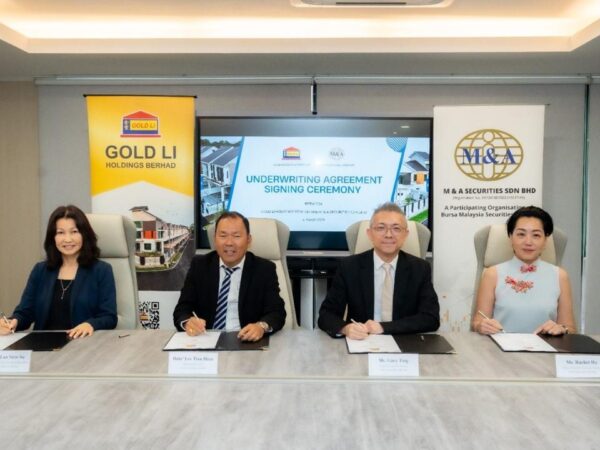 Gold Li Holdings Berhad Signs Underwritng Agreement With M & A Securities
