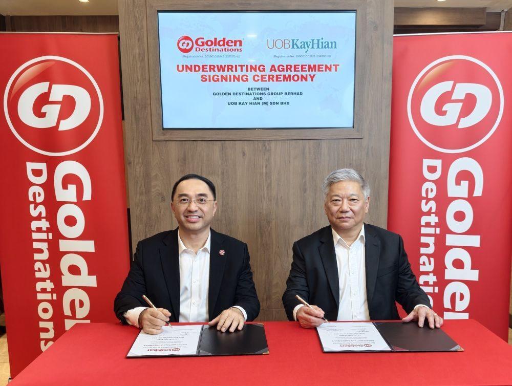 Golden Destinations Enters Underwriting Agreement