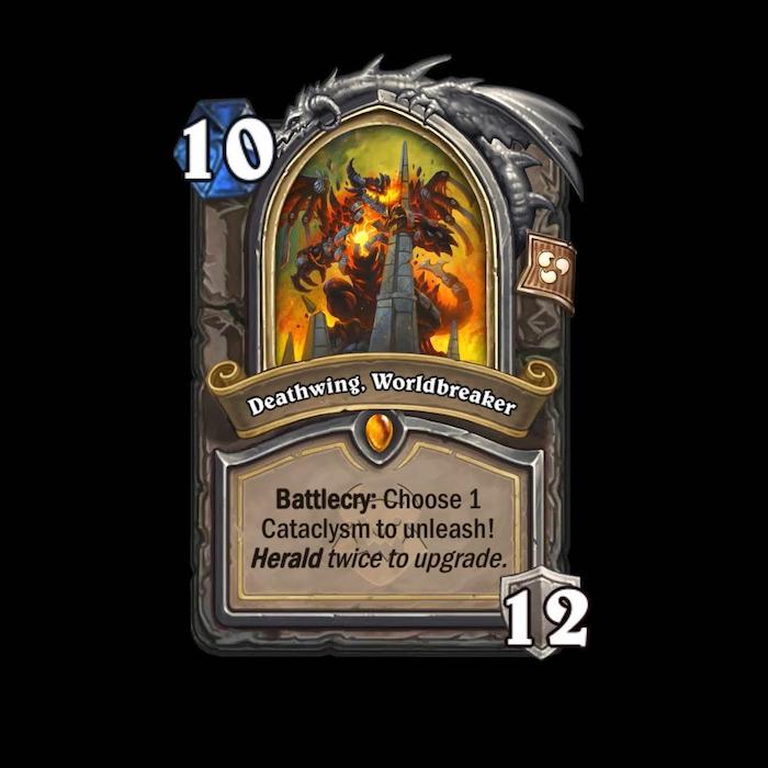Hearthstone Cataclysm Card