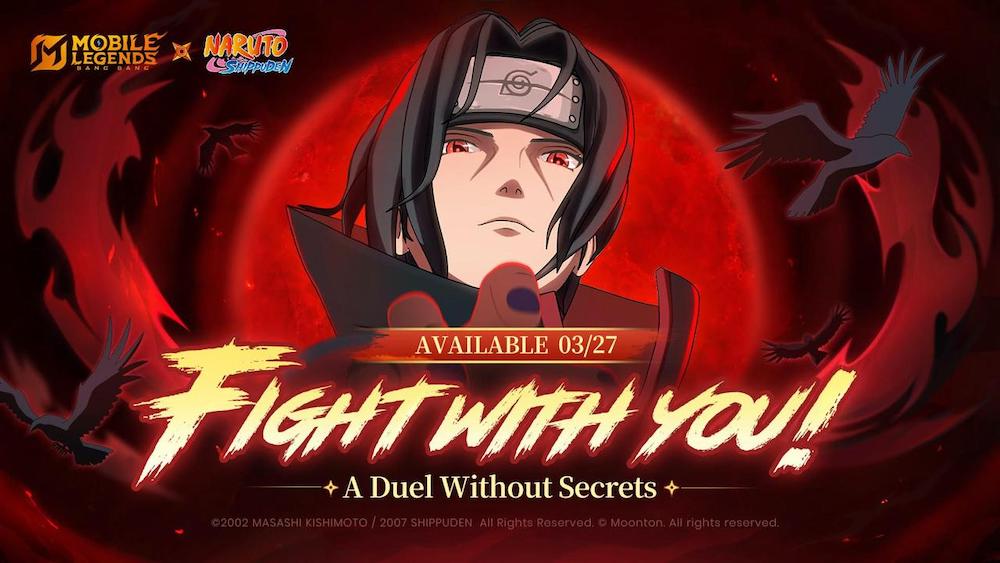 Itachi Uchiha Mobile Legends Bang Bang × NARUTO returns Itachi Uchiha Mobile Legends Bang Bang × NARUTO returns