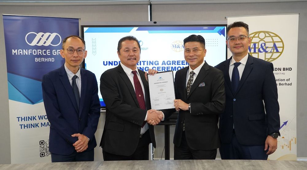Manforce Group Inks Underwriting Agreement With M & A Securities