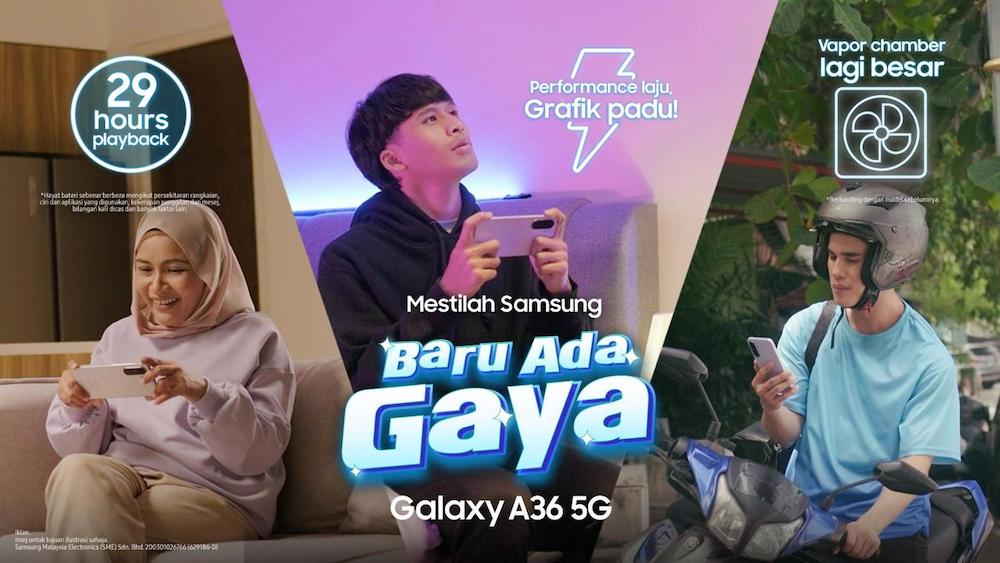 Mestilah Samsung, Baru Ada Gaya with the Galaxy A36 5G