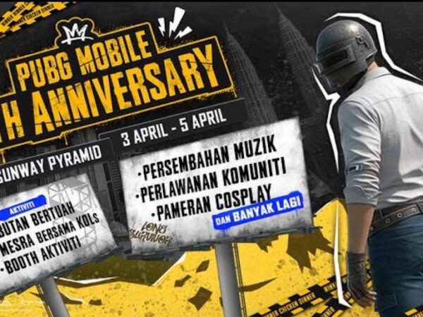 PUBG MOBILE 8th Anniversary Takes Over Sunway Pyramid