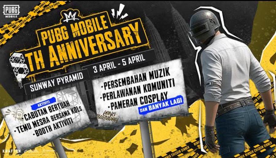 PUBG MOBILE 8th Anniversary Takes Over Sunway Pyramid