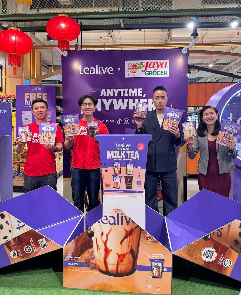Tealive 3-in-1 Premix Now at Jaya Grocer
