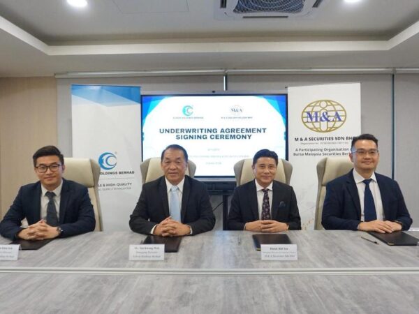 Eckem Holdings Berhad Signs Underwriting Agreement