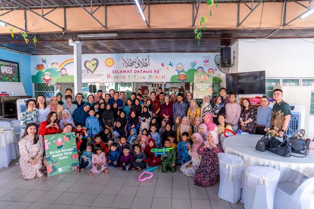 Hektar REIT Shares Joy Rumah Titian Kaseh