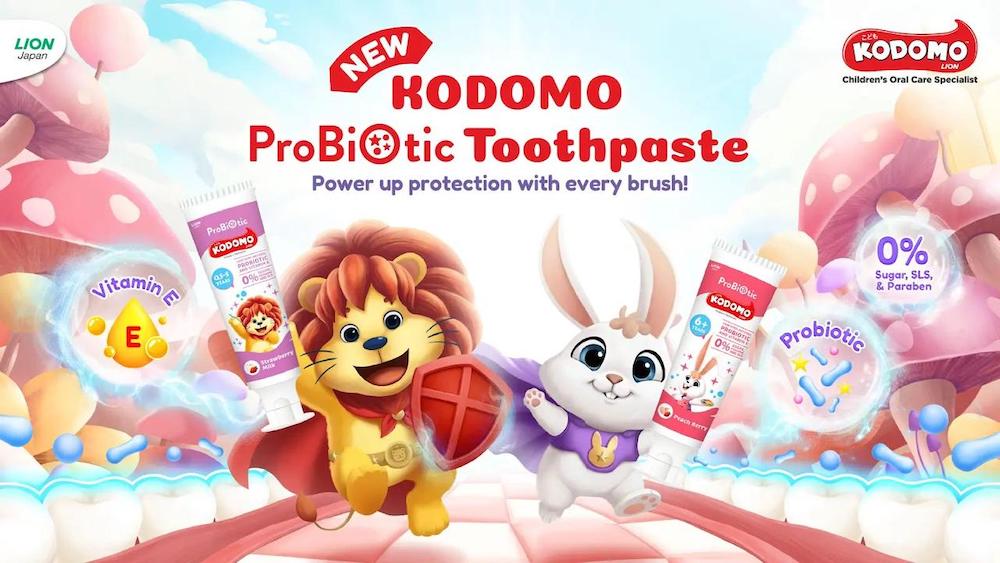 Kodomo Launches Probiotic Kids Toothpaste