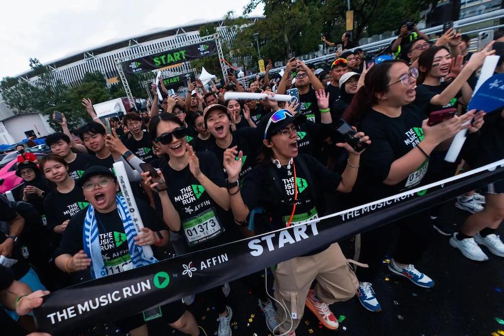 Musical Runs Lebih 14,000 Peserta Meriahkan The Music Run™ 2026