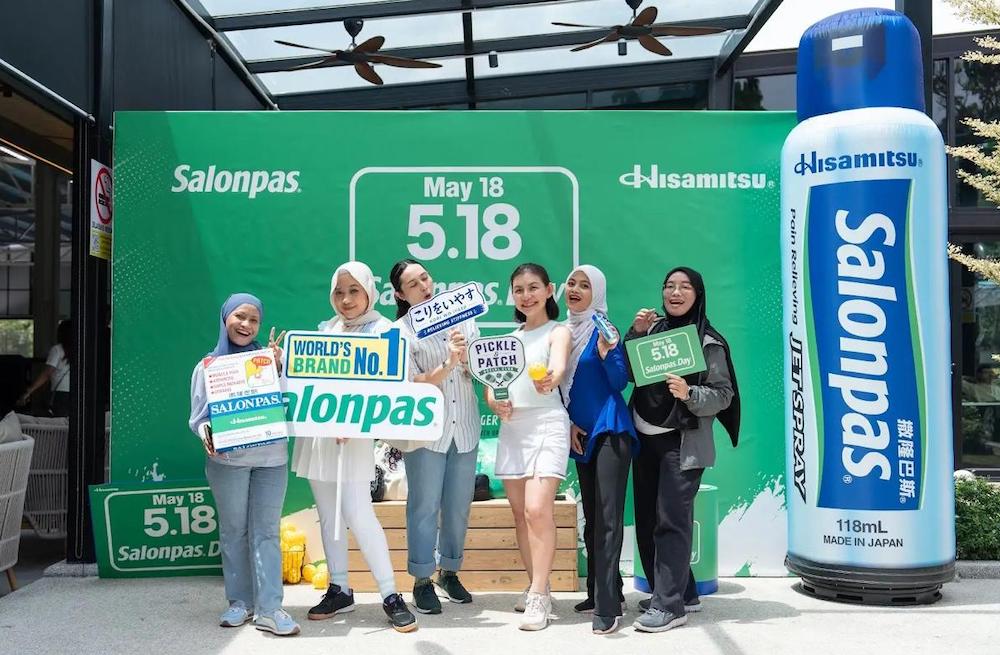 Hisamitsu Celebrates Salonpas Day with Pickleball