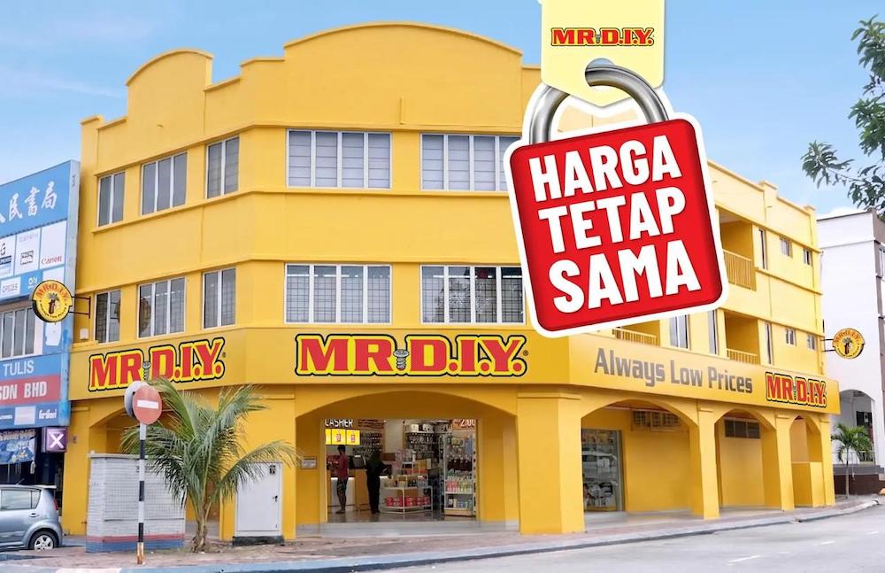 MR D.I.Y. Reinforces ‘Always Low Prices’ with Harga Tetap Sama Initiative