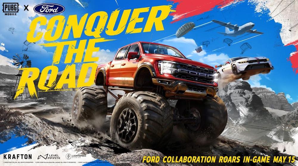 PUBG MOBILE Teams Up With Ford