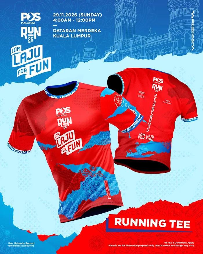 Pos Malaysia Run 2026 Entitlement