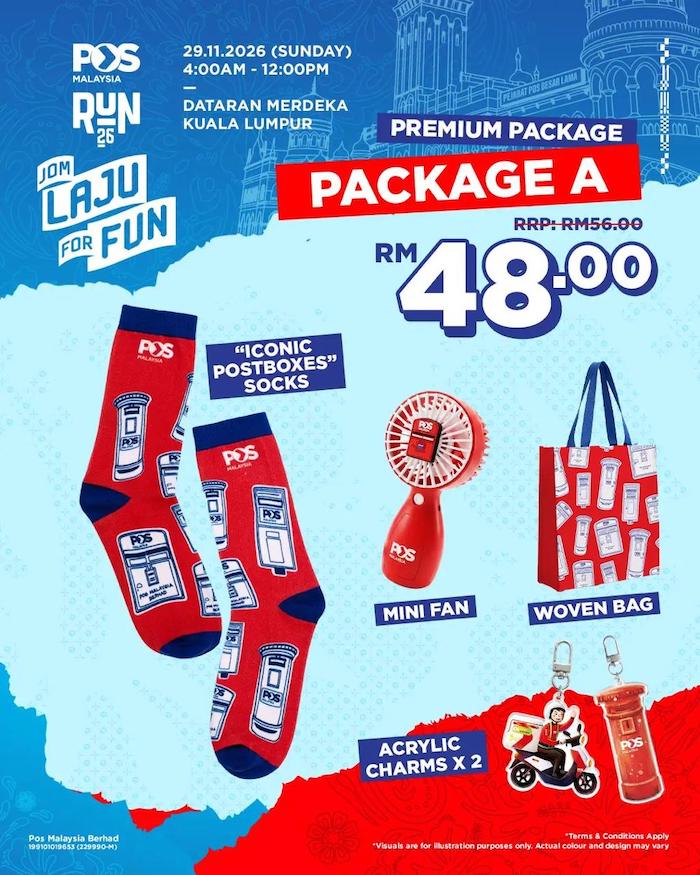 Pos Malaysia Run 2026 Package