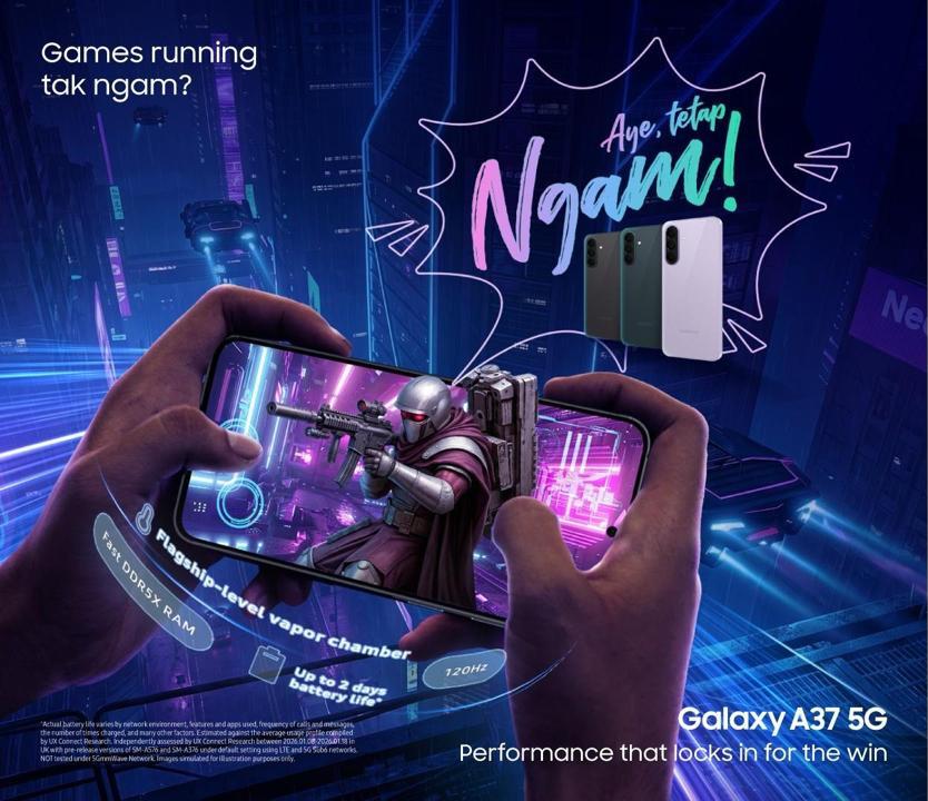 Samsung Galaxy A37 5G Gaming