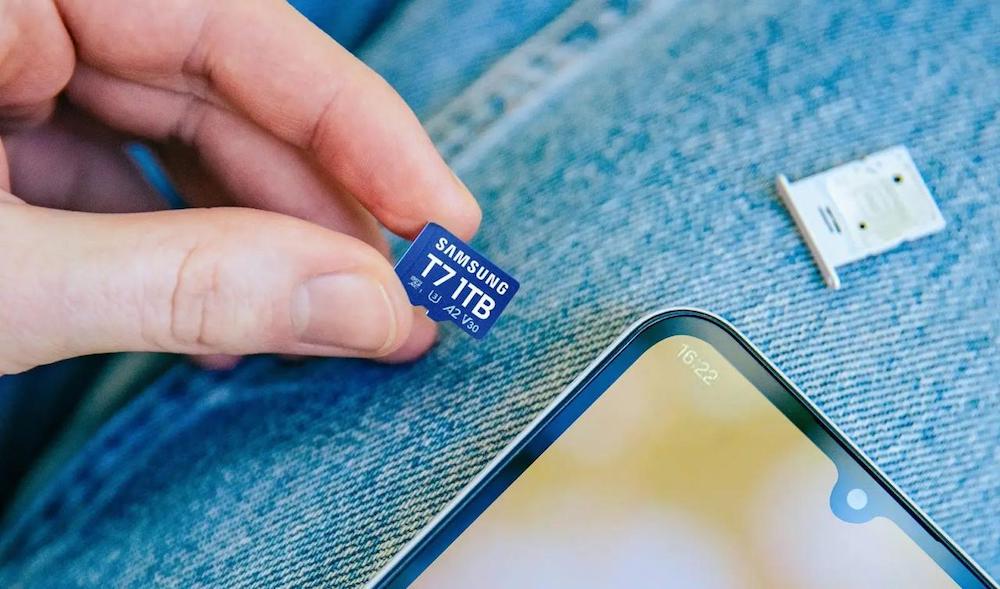 Samsung T7 microSD Cards