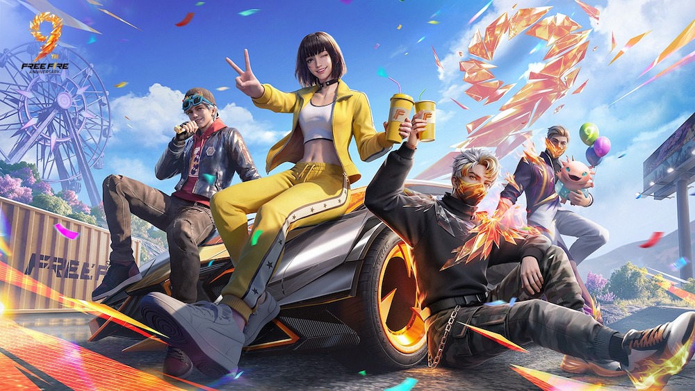 Garena Free Fire Celebrates 9th Anniversary