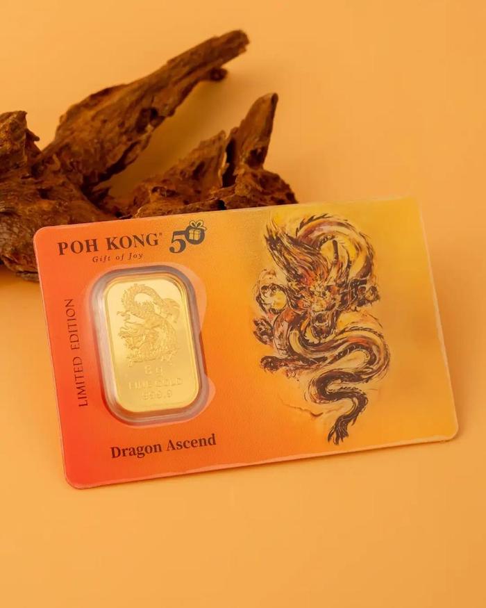 Poh Kong Dragon Gold Bar