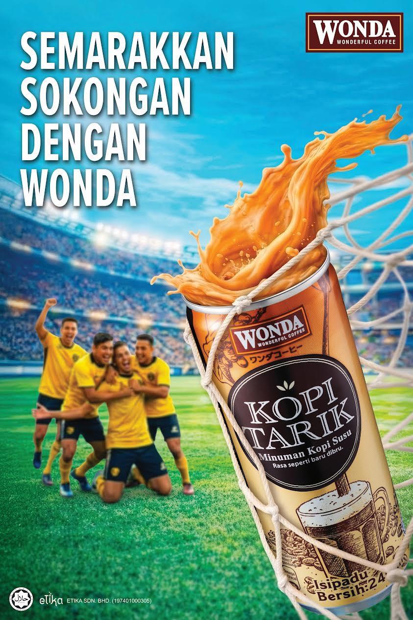 Semarakkan Sokongan Bersama WONDA Coffee