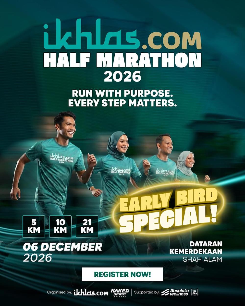 ikhlas.com Half Marathon 2026
