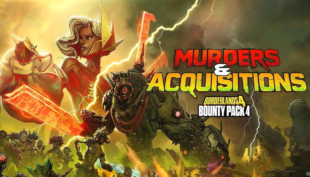 Borderlands 4 Bounty Pack 4 Murders and Acquisitions