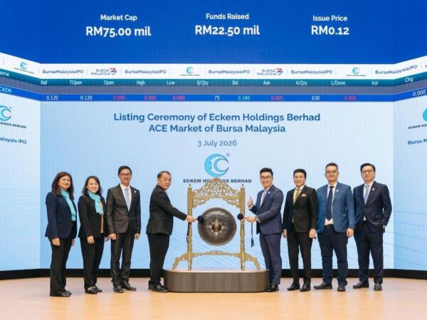 Eckem Holdings Berhad Debuts on ACE Market