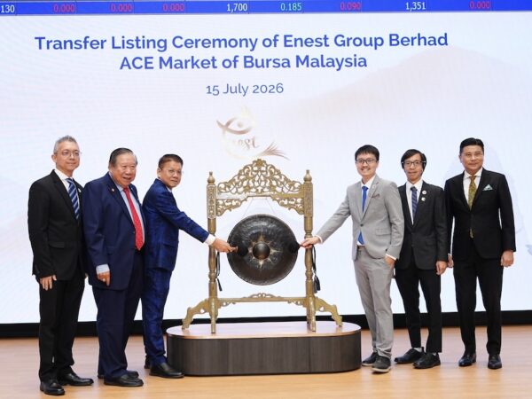 Enest Group Berhad Debuts on ACE Market