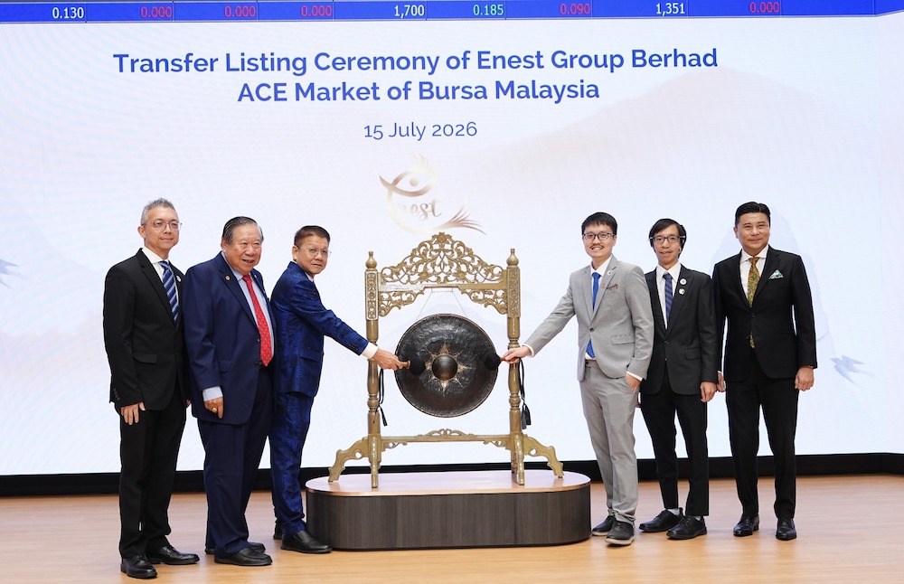 Enest Group Berhad Debuts on ACE Market