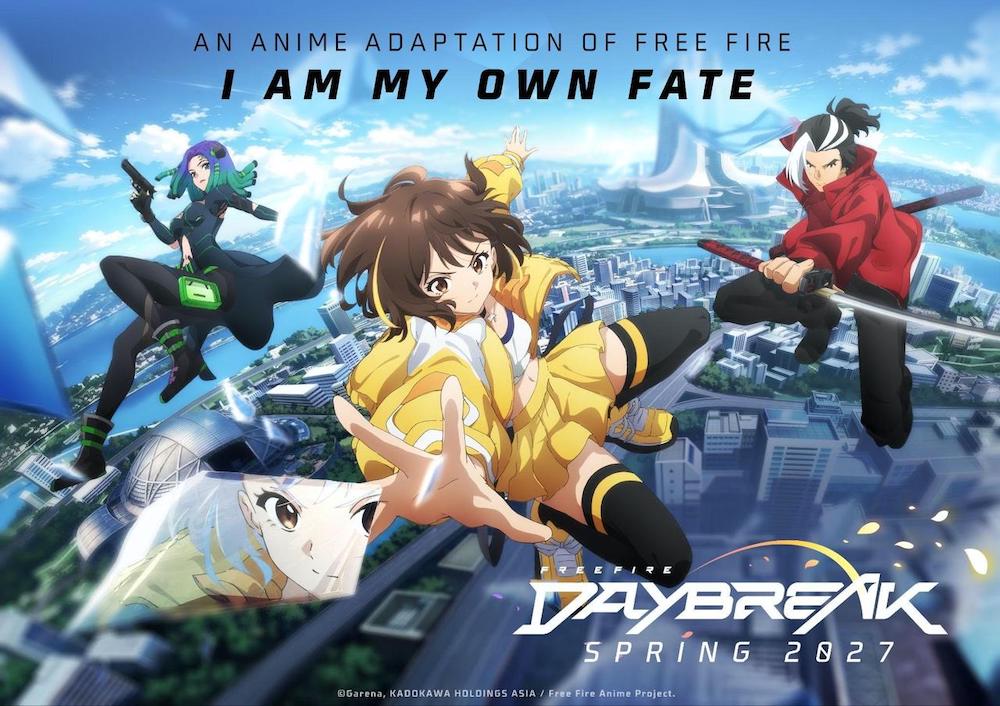 Garena Free Fire Daybreak Anime Spring 2027