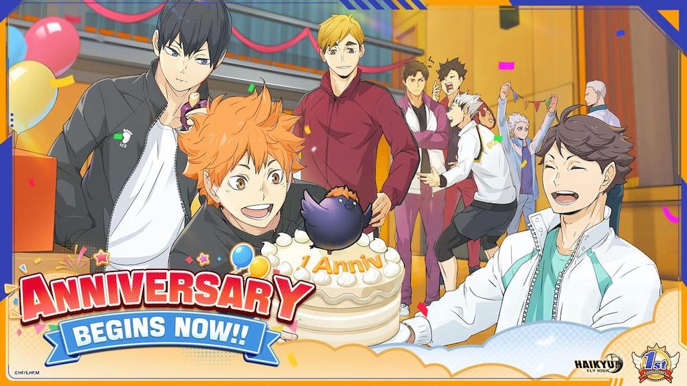 HAIKYU!! FLY HIGH Celebrates 1st Anniversary