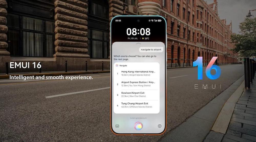 HUAWEI EMUI 16 HUAWEI EMUI 16