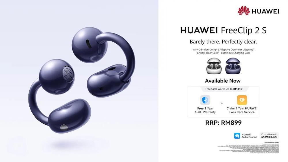 HUAWEI FreeClip 2 S Price Malaysia HUAWEI FreeClip 2 S Price Malaysia