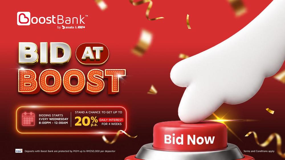 Boost Bank Bid at Boost