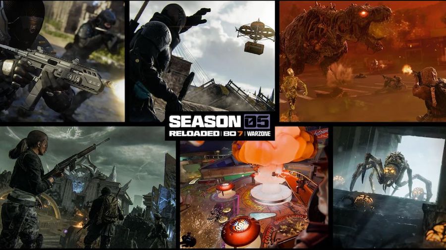 Call of Duty BO7 and Warzone Season 5 Key Art