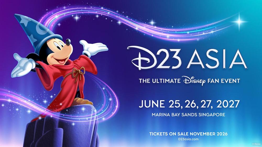 Disney D23 Asia 2027 Confirmed Singapore