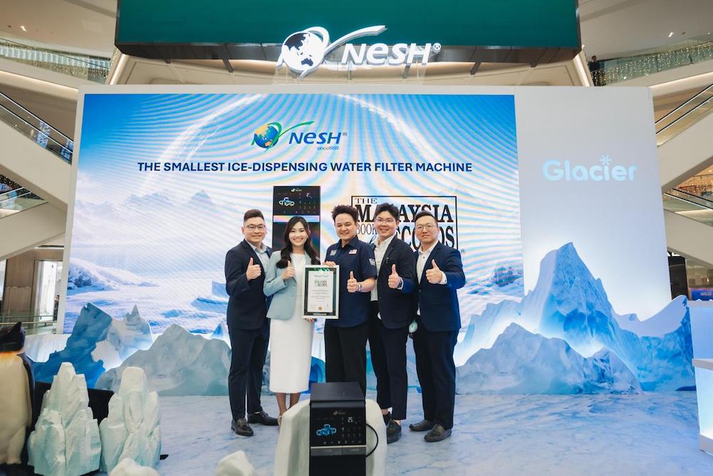 NESH Glacier Malaysia Book Of Records NESH Glacier Malaysia Book Of Records